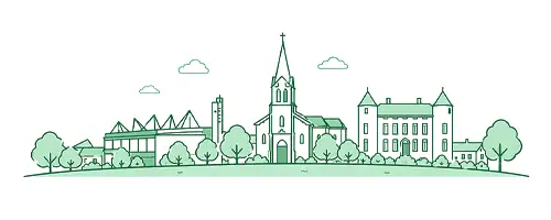 Illustration de la ville d'Andrézieux-Bouthéon dans la Loire (42)