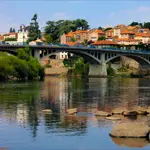 Vue de la ville de Saint-Just Saint-Rambert dans la Loire (42)